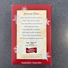 Hallmark Keepsake Ornament 2004 Special  Dog Photo Christmas Newspaper Dog Lover — photo 2