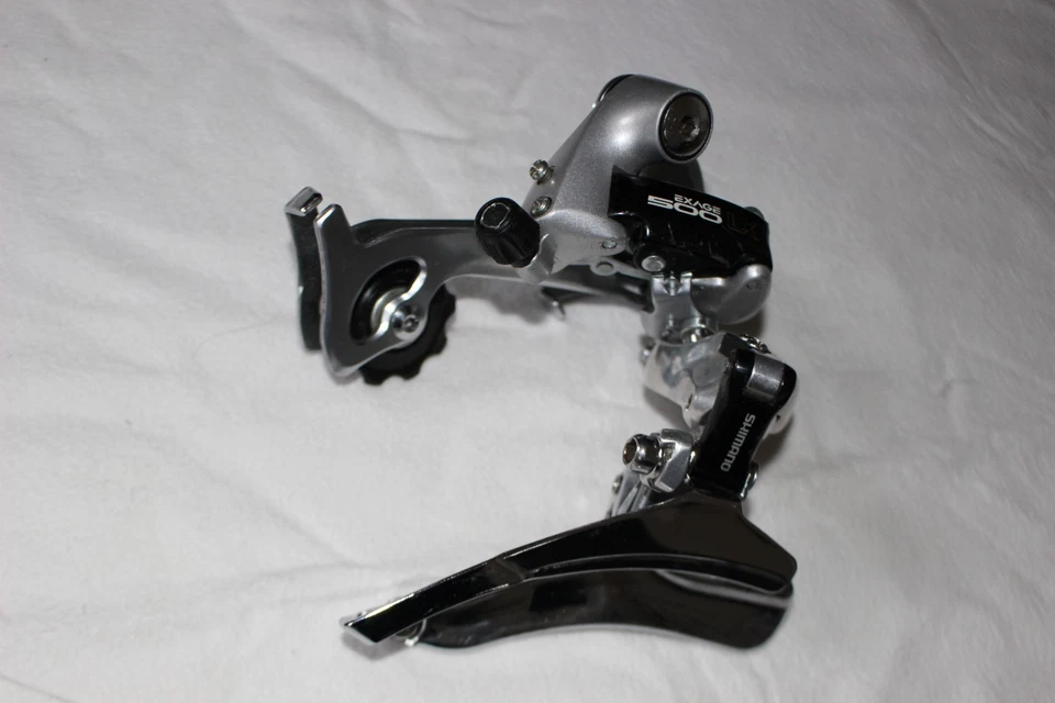 Shimano Exage 500 LX RD-M500 Schaltwerk mit Umwerfer 3x7 fach Vintage - Bild 2 von 4