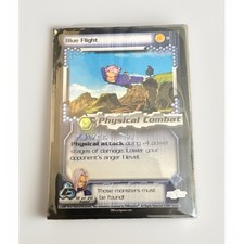 Dragon Ball Z TCG Foil Trunks Blue Flight Card 9 2001 Score Vintage Rare