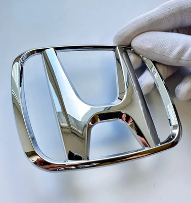 Honda Front Grille Emblem Chrome H Logo Badge for Civic 2022 2023 2024 2025