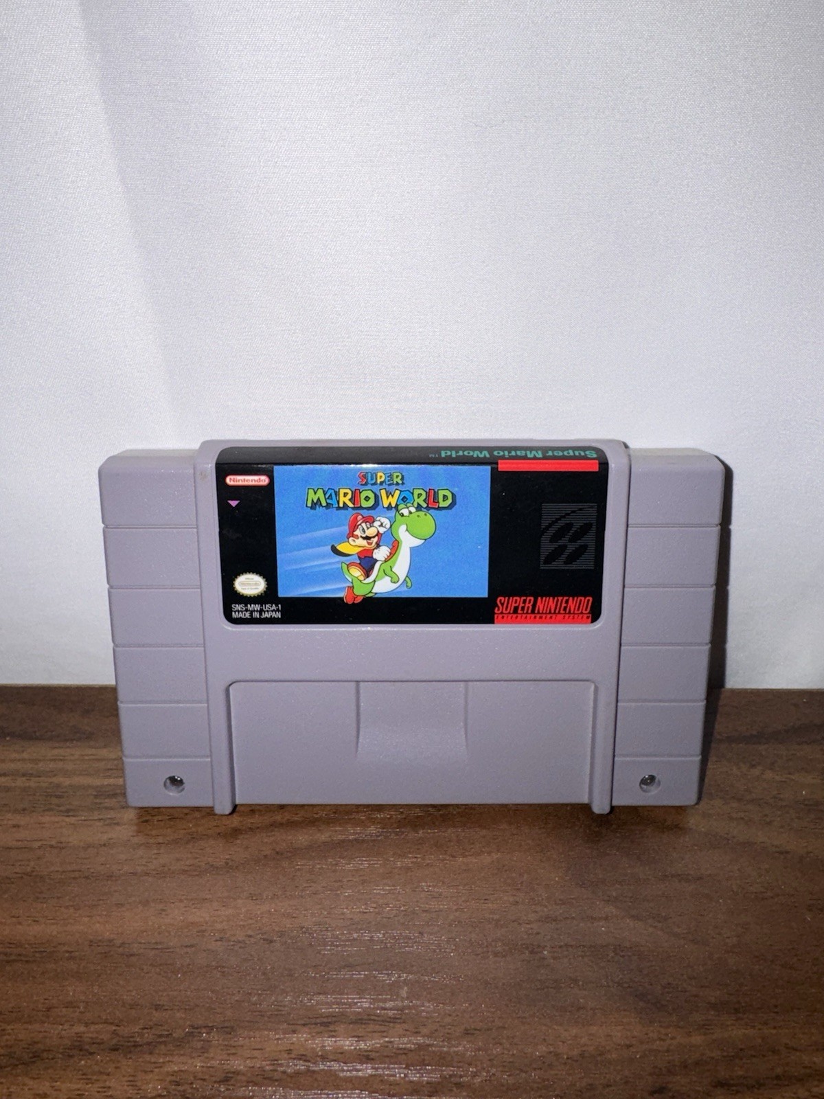 Super Mario World Players Choice  (Super Nintendo SNES, 1990) Tested & Works