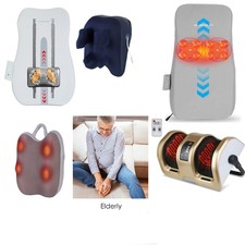 Cordless Neck Shoulder Massager W/ Soothing Heating 3 Intensity 2 Heating Level