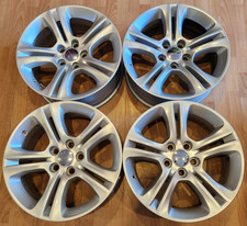 17 Dodge Charger Factory Oem Silver Alloy Wheels Rims 17x7 2015-2023 5x115