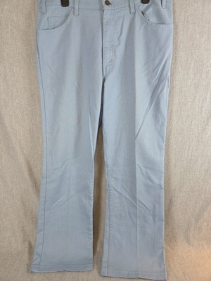 Vintage 2000 Levis Sta Prest Pants Mens 36x34 Red Batwing USA 2000 Baby Blue