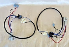 jaguar XJS 92-96  OVAL to quad headlight H4 High & low beam conversion harness