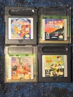 Vintage Nintendo Game Boy GB Color Games lot of 4