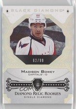 2017-18 Upper Deck Black Diamond Relic Rookies Single 62/99 Madison Bowey 7m3