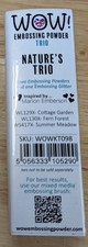 WOW Embossing Powder Nature's Trio Cottage Garden, Fern Forest, Summer Meadow