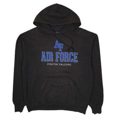 CHAMPION Hoodie Air Force Fightin Falcons Jumper Sweatshirt Mens L