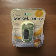 Itzbeen Pocket Nanny Baby Care Timer Green New Sealed. ALARM NURSING REMINDER