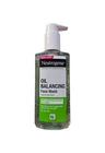 Neutrogena Oil Balancing Facial Wash with Lime & Aloe Vera | Oil Free 200ml