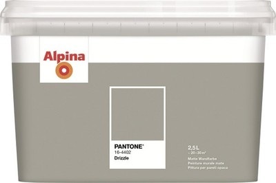 Alpina Wandfarbe Pantone matt drizzle 2,5 L  Wandfarbe