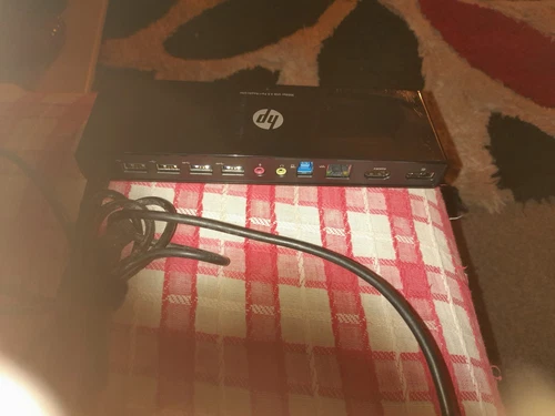 HP 3005PR USB 3.0 Universal Dual Display Dock, Win 10 / 11 HDMI , DP with PSU, 