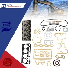 V2203 Complete Cylinder Head with Full Gasket Kit For Kubota Engine Bobcat