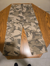 Wrangler Boys Green Camo Cargo Pants, Waist: 30 Inches, Inseam: 28 Inches