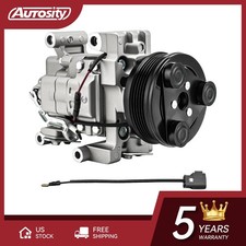 Ac Compressor W Clutches For Mazda 3 2007 L4 2.0l Mazda 3 2007 L4 2.3l 58463 Ac Compressor W Clutches For Mazda 3 2007 L4 2.0l Mazda 3 2007 L4 2.3l 58463