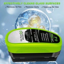 2PCS Upgrade Automotive Oil Film Cleaning Brush, 2025 Reusable Oil Film Cleaning