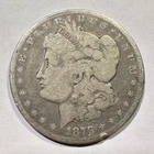 1878-CC Morgan Silver Dollar Low Grade Damaged Album Filler Carson City