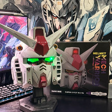 Anime Mobile Suit Gundam RX 78 Cosplay Wearable Helmet Mask Light Up Collection