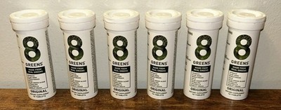 8 Greens Original 10 Tabs, Set of 6, Expires 1/2028
