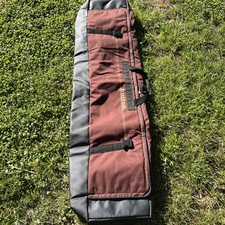 Vintage Burton Snowboard Bag - Burgandy/ Black - 70  X 20  - Roughly Nice 