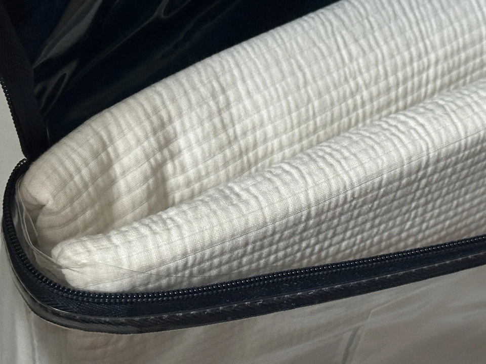 $400 NUEVO COBERTOR CASERO RALPH LAUREN COMPLETO/QUEEN LIGERO PERGAMINO BLANCO Foto 3 de 4