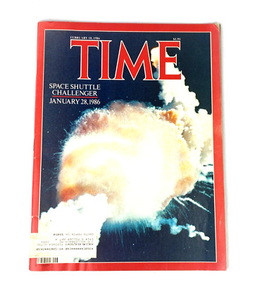 Challenger Disaster 1/28/86 Media Lot  Newsweek Time & L.A. Times Special Insert