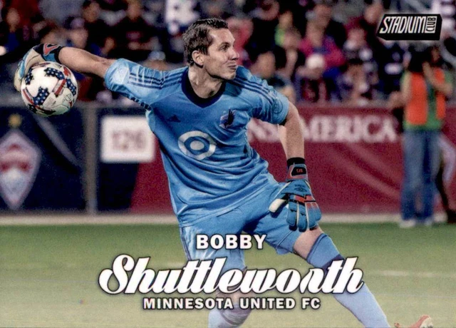 2017 Topps Stadium Club MLS Base #10 Bobby Shuttleworth Minnesota United FC