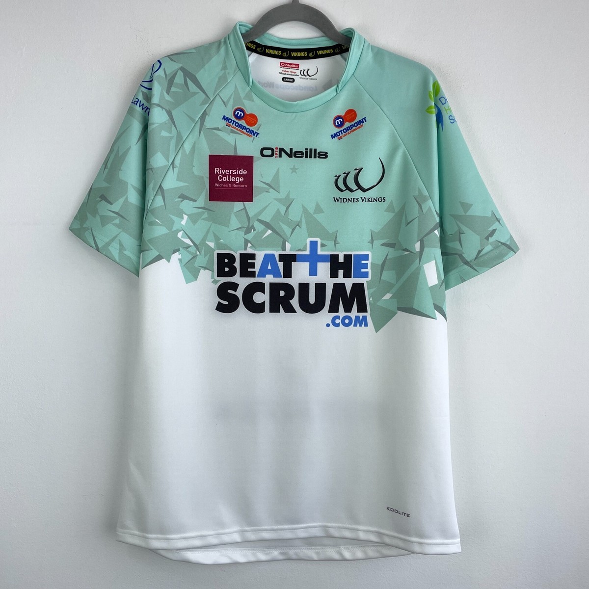 Widnes Vikings 2018 O'Neill Rugby Jersey Shirt Men's Size L UK