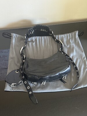 WOMEN'S LE CAGOLE XS SHOULDER BAG WITH PIERCINGS IN BLACK | eBay