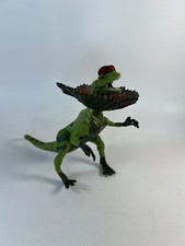 Dilophosaurus Jurassic Dinosaur Toy Lights And Sounds Moveable Arms And Mouth 6  