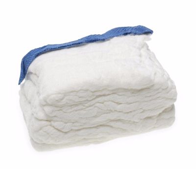 Sterile X-Ray Detectable Lap Sponges, 18in X 18in, 10/Case