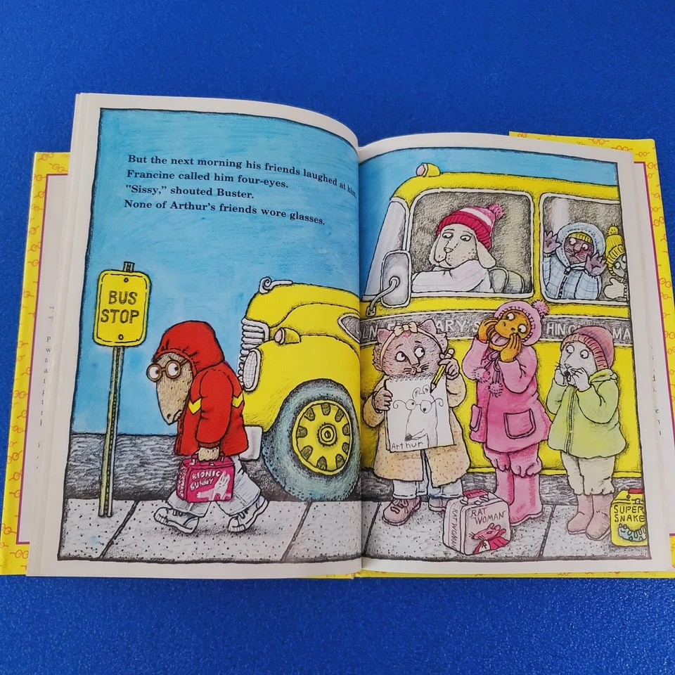 ARTHUR'S EYES BY MARC BROWN HARDCOVER PBS KIDS TV SHOW BOOK FREE SHIPPING - Image 4 of 4