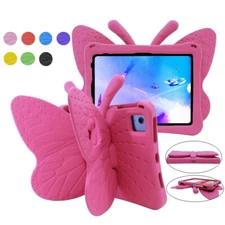 Case for iPad 10.2" 9 8 7 5 6 Mini 3 Butterfly Design  Cover with Stand Silicone