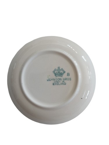 1 Vtg Johnson Bros Game Birds PARTRIDGE Appetizer Plate Replacement 4-1/8" - Picture 2 of 5