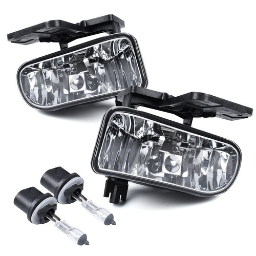 Bumper Chrome Headlights+Fog Lights Fit For 00-06 Suburban Tahoe 99-02 Silverado - Picture 6 of 9