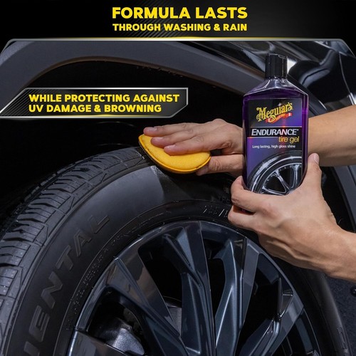 Meguiar's G7516 Endurance Tire Gel, Premium Tire Gel for a Lasting Glossy Shine - Picture 6 of 7