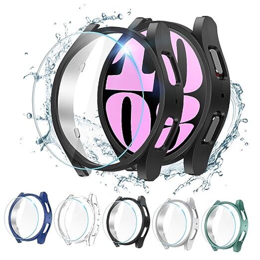 [5+5 Pack] Galaxy Watch 6 Galaxy Watch 6--40mm Black/Silver/Clear/Blue/Green