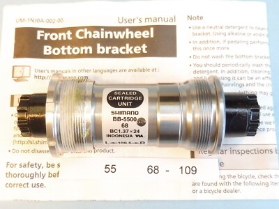 Shimano 5500 68 - 109 Octalink Fahrrad Innenlager / NOS