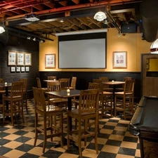 198" Draper Motorized Projection Screen Targa Electric projection Screen