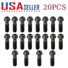 20 Pcs 1/4-28 Chuck Reverse LH Thread Screw For Dewalt Black Decker DW955