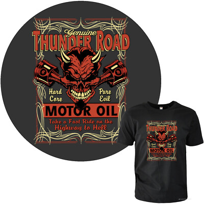 Biker T-Shirt Auto Service US-Car Rockabilly Pistons Hot Rod Garage Kustom *1238