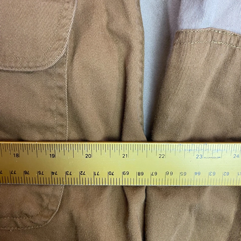 Camisa Remington Para Hombre Grande Manga Larga Abotonada Marrón Tostado con Parches en el Codo Foto 3 de 4