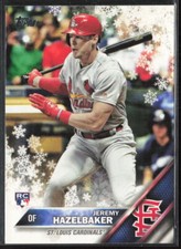 2016 Topps Holiday #HMW72 Jeremy Hazelbaker