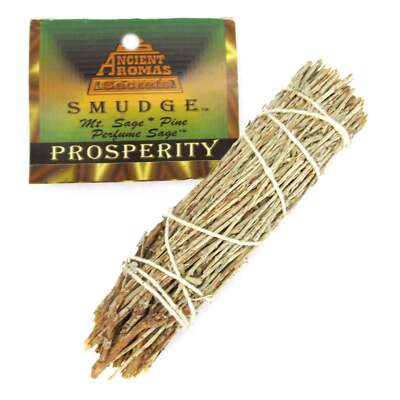 Prosperity Smudge  by Ancient Aromas (Native Made) 5-6'' Herb Bundle