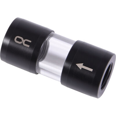 Alphacool Eiszapfen Inline Filter G1/4'' IG, schwarz