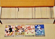 3 x 1991 Fleer Ultra Football Card Sets - Favre (2), Barry Sanders, Emmitt Smith