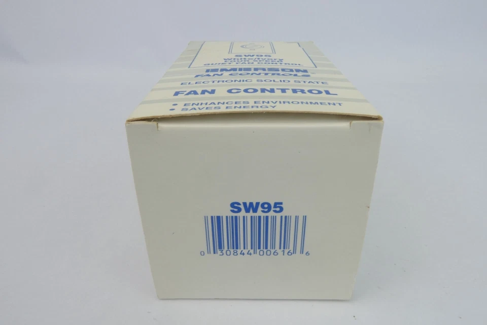 Nuevo Open Box SW95 Blanco/Marfil Emerson Silencioso Ventilador Control Silencioso Juego de Silencio Cuatro Velocidades Foto 4 de 4