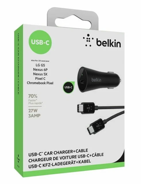 USB-C Black Mobile Phone Chargers & Holders 1 Ports