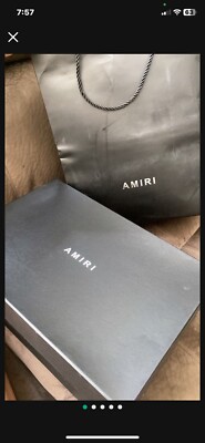 Amiri Red And White Skelton
